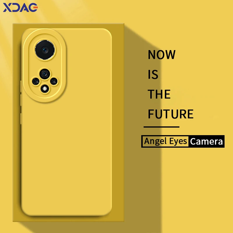 Funda de silicona líquida Angel Eyes para Huawei Nova 9 Pro SE 5G 360, funda protectora suave a prueba de golpes para cámara, bolsa Nova9 9Pro 9SE - imagen 2