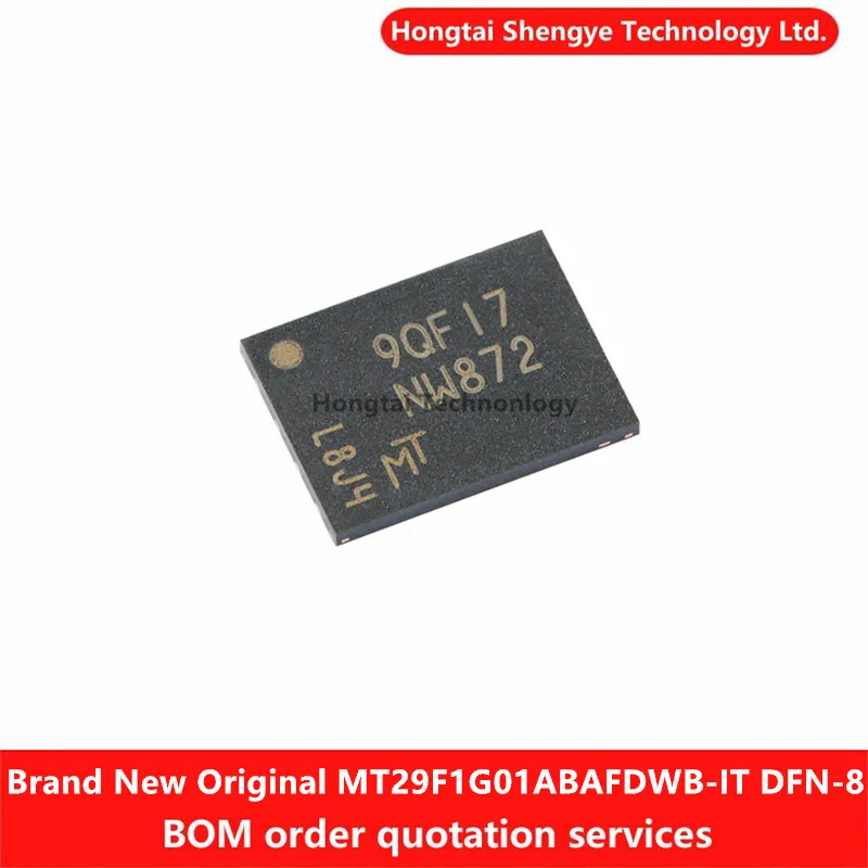 Nuevo Original MT29F1G01ABAFDWB-IT:F UPDFN-8 1Gb Chip de memoria Flash NAND
