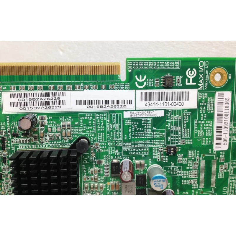 MB-UPFH01C REV D B48-STI6DB3G00D01A Placa base de equipo industrial antes del envío Prueba perfecta - imagen 3