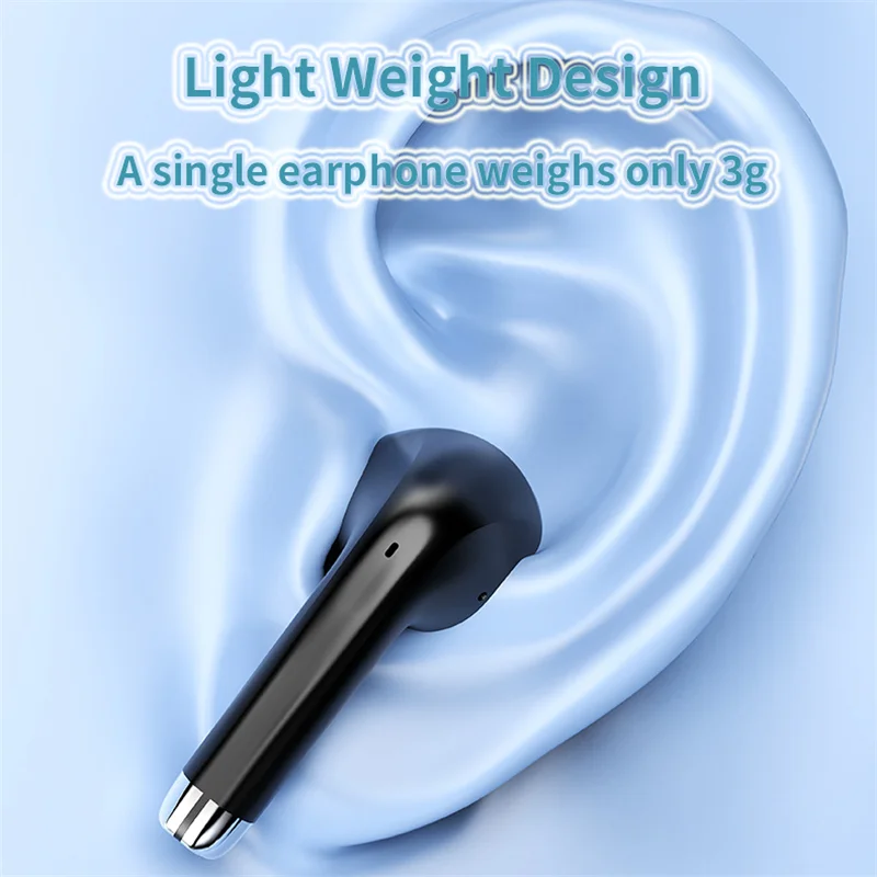 Auricular Bluetooth con pantalla de alimentación, batería de larga duración, Bluetooth 5,4, diseño ligero, efecto de sonido HiFi, escucha música, llamada telefónica - imagen 3