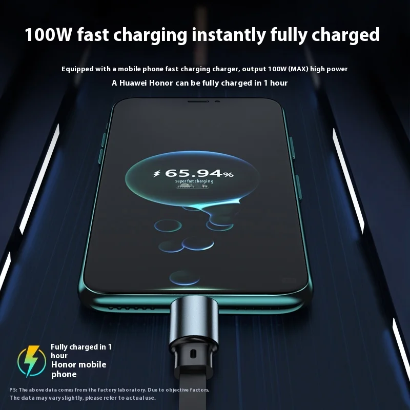 Cable Usb retráctil 3 en 1 de 100W, carga rápida y datos, Micro Usb tipo C para apple 15 14 13 Pro Max, Cable Xiaomi para teléfono Android - imagen 5