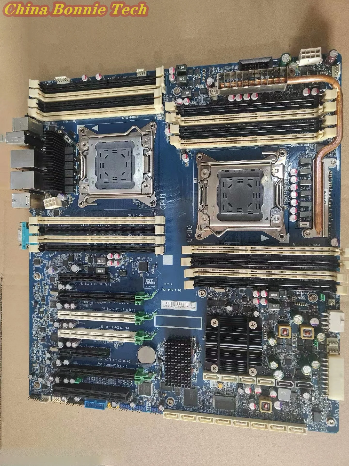 708610 -001 618266 -004 para placa base de estación de trabajo HP Z820 REV 1.03