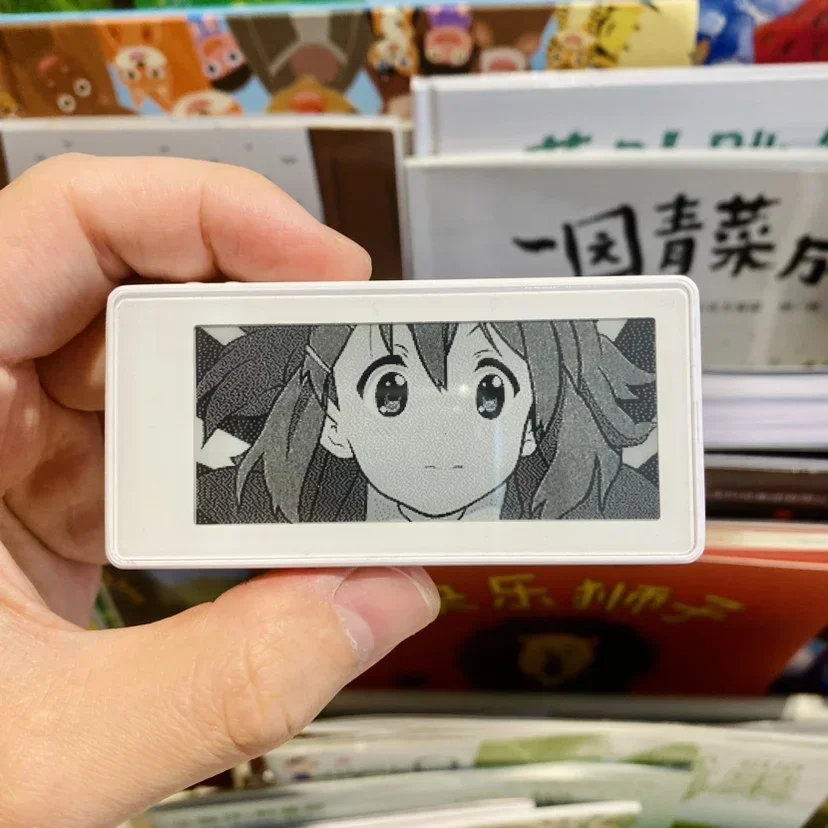 Lector de libros electrónicos Mini pantalla de tinta lector de palmas de 2,9 pulgadas retroiluminación papel electrónico personalizado 32GB portátil 296x128 píxeles tipo C lector - imagen 2