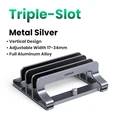 Metal Triple Slots