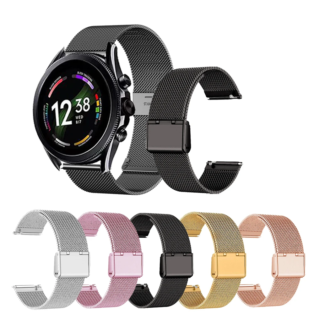 Correa de Metal para reloj inteligente Fossil gen 6, 44mm Gen6 Wellness Edition/gen 5 5e para Fossil Men's Gen 4 Explorist HR Sport