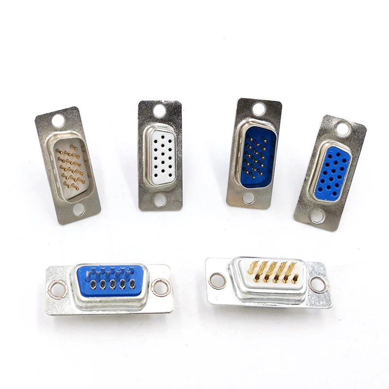 Adaptador DB9 RS232 a DB15 Macho/Hembra – Conector Serie COM