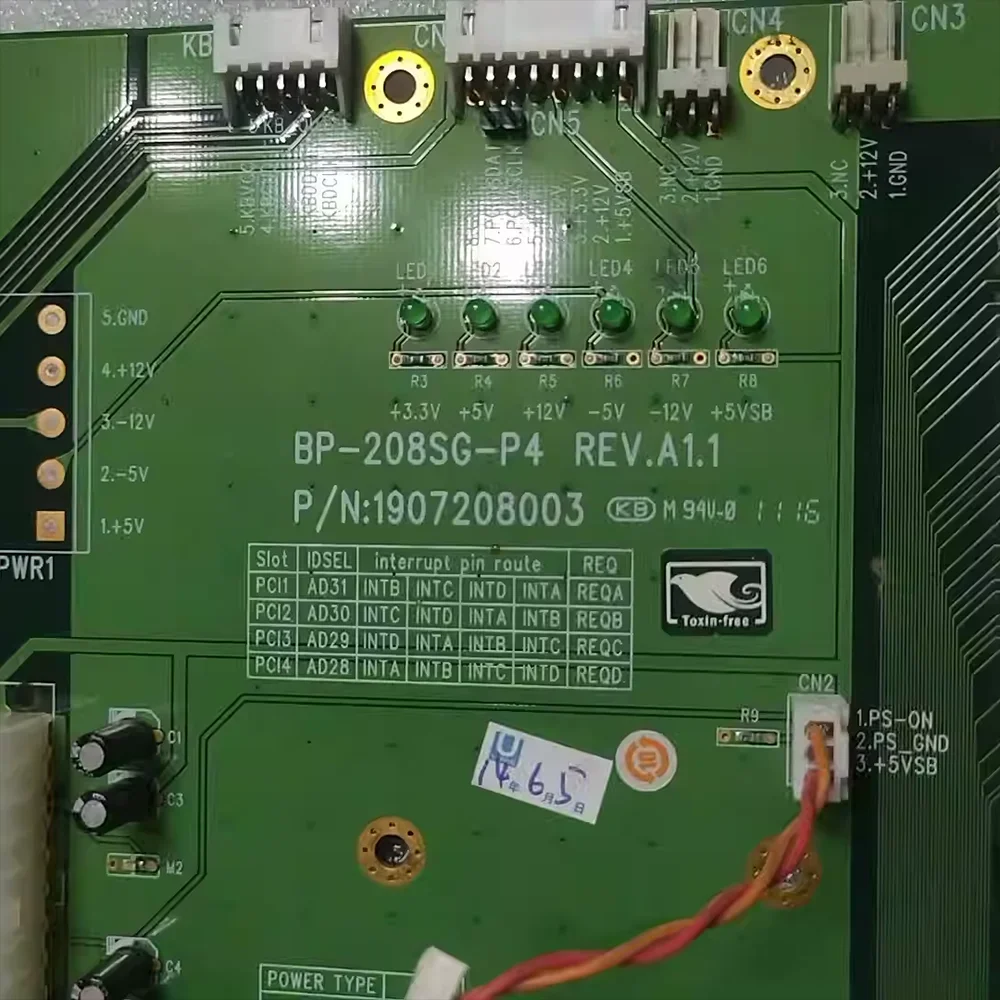 Placa base del controlador industrial BP-208SG-P4 REV.A1 - imagen 5