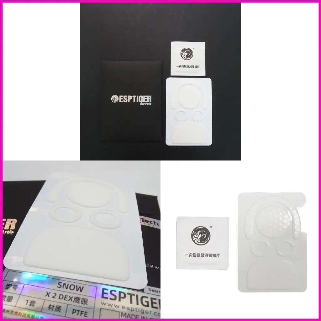 Pegados ratón Patinas Patinatas mouse Glides Gran bordes para GPROX SuperLight2 DEX