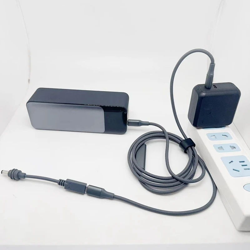 Nuevo Cable de alimentación de carga rápida para Starlink Mini Dual USB-C PD100W 2 en 1 Cable de carga rápida simultánea 1,6 M - imagen 4