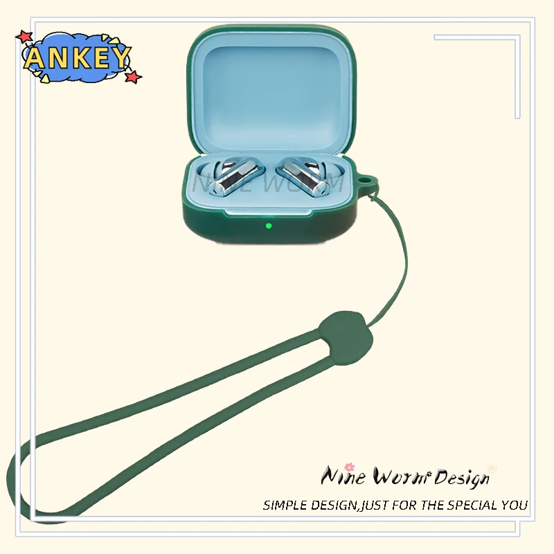 Funda protectora para auriculares OPPO Enco X3i, anticaída, silicona suave, auriculares inalámbricos Bluetooth, transporte - imagen 3