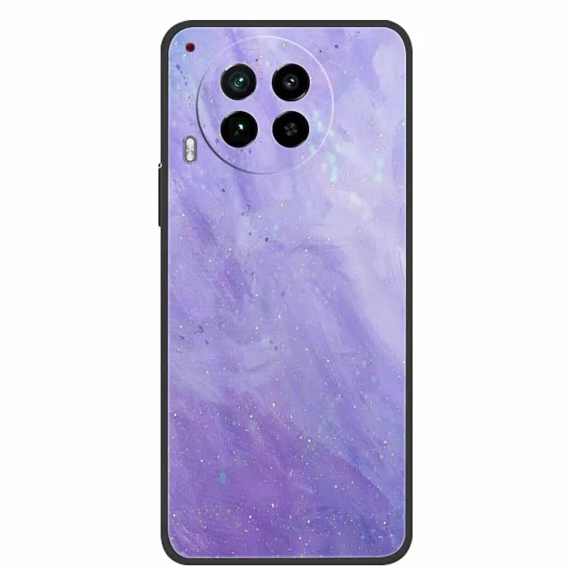 Funda trasera de silicona suave para Tecno Camon 30 5G, carcasa de TPU de mármol para Tecno Camon30 5G CL7, Capa pintada de Mica colorida - imagen 5