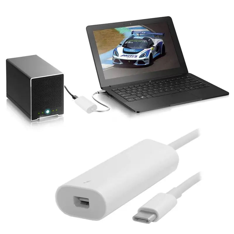Thunderbolt 3 USB-C a Thunderbolt 2 Cable convertidor adaptador A1790 MMEL2AM/A para Apple Macbook Pro Air Display Mac mini Mac Pro - imagen 4