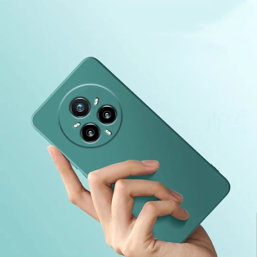 Para Realme 14 Pro Plus Funda Realme 14 Pro + 5G Funda Coque suave Original Protector de silicona líquida Funda de teléfono Realme 14 Pro - imagen 3