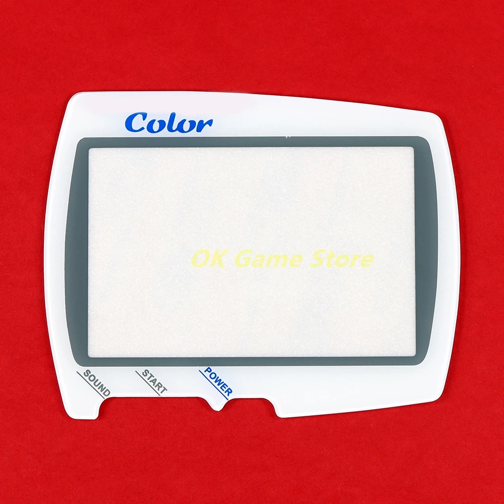 10 unids/lote lente de cubierta de vidrio para WSC BANDAI Protector de pantalla lente panel de pantalla para Wonder Swan Color accesorios de consola de juegos - imagen 2