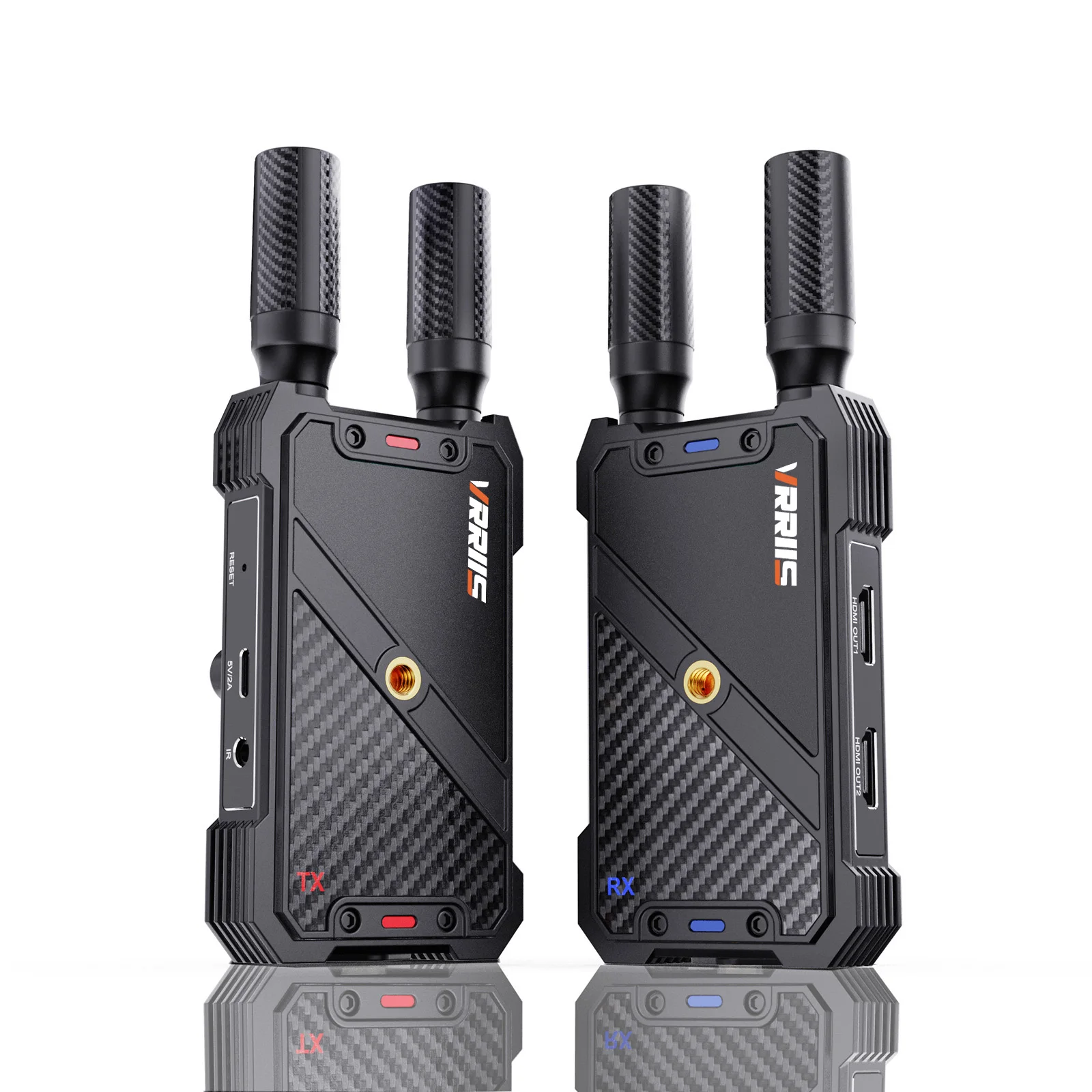 Kit extensor inalámbrico HDMI de 400m, transmisor y receptor de vídeo, compatible con batería NP F970 F750, cámara de boda para Iglesia, transmisión en vivo - imagen 3