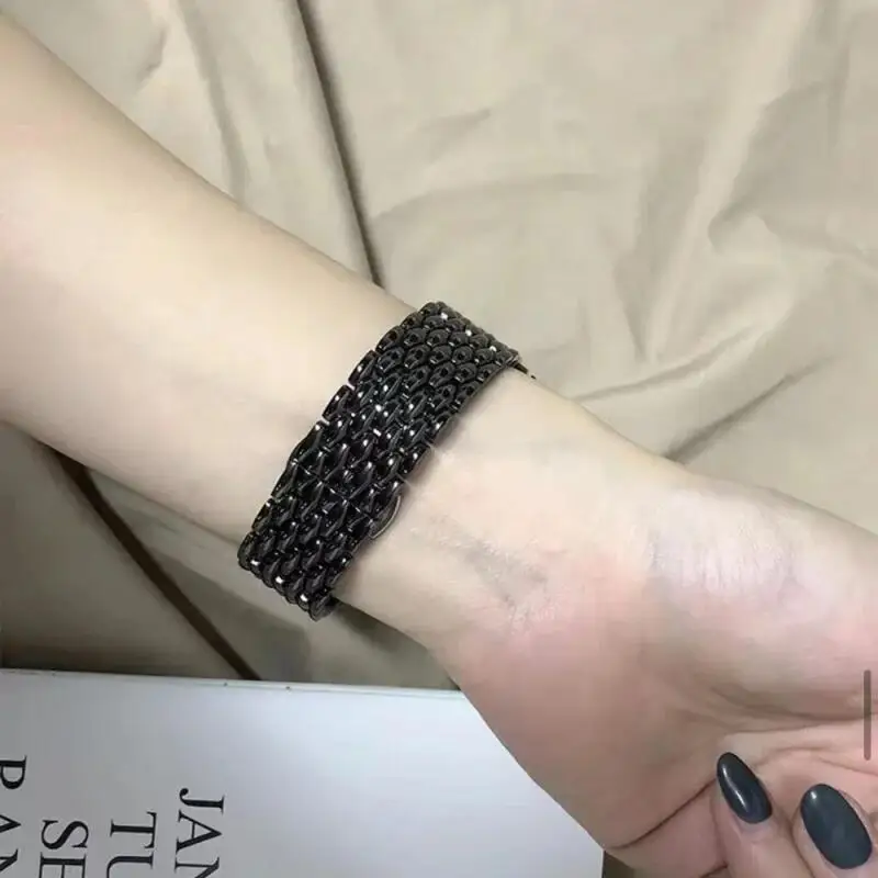 Correa de Metal de 22mm para Amazfit Bip 6 5 5 Unity/Pace/Cheetah Pro, pulsera de repuesto para Amazfit Stratos/GTR 4 3 2 47mm, accesorios - imagen 4