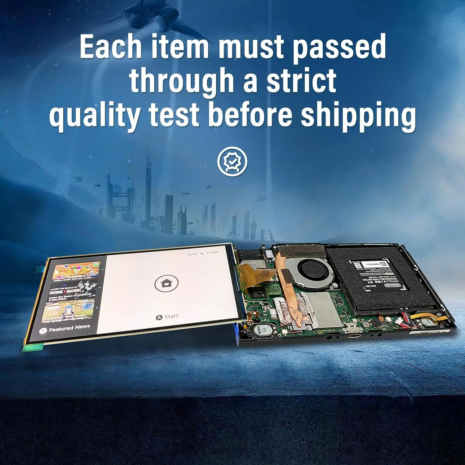 Piezas de repuesto de pantalla LCD y digitalizador de pantalla táctil CoolerAge para Nintendo Switch (HAC-001) - imagen 4