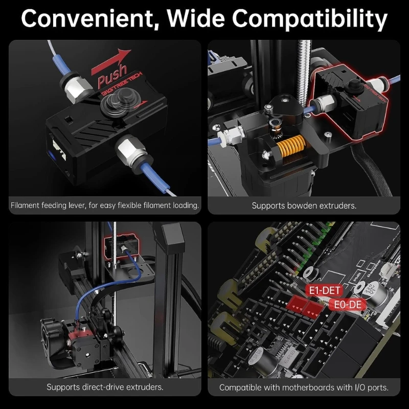 agotamiento filamento inteligente SFS V2.0 para monitoreo filamentos impresión 3D para Control SKR Mini - imagen 3