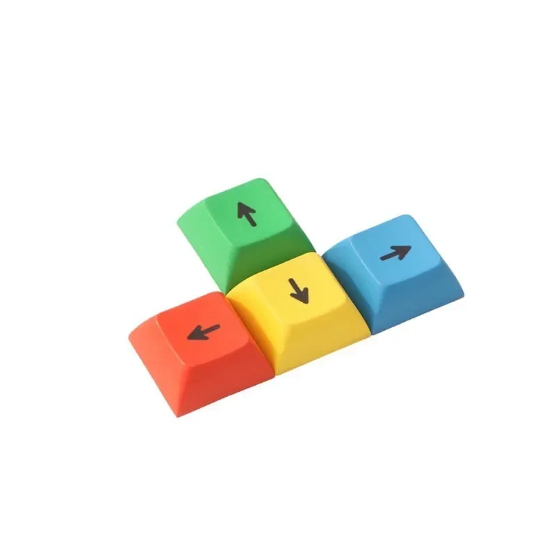 NPKC WASD Arroow ESC Keycaps DSA suplementario PBT Keycap rojo amarillo azul verde teclas para MX Switch Teclado mecánico DIY - imagen 5