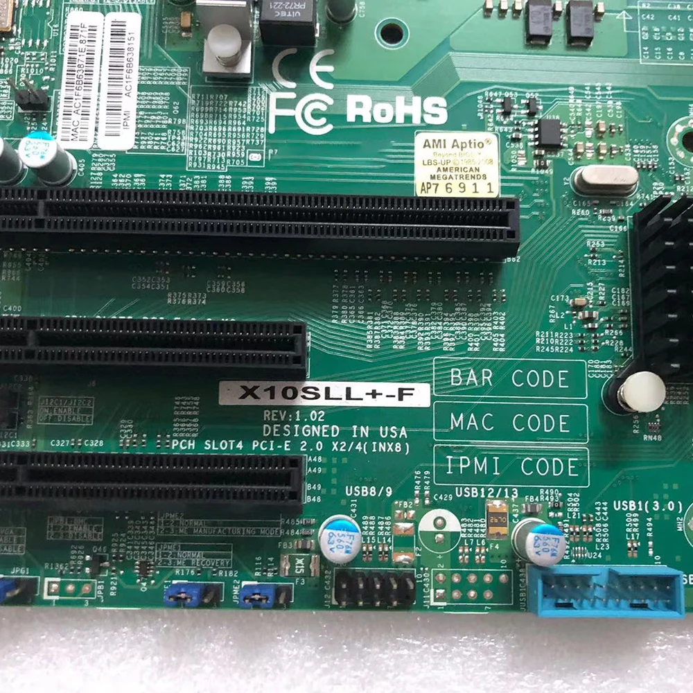 LGA1150 Pin E3-1200 para placa base de servidor Supermicro X10SLL+-F - imagen 5