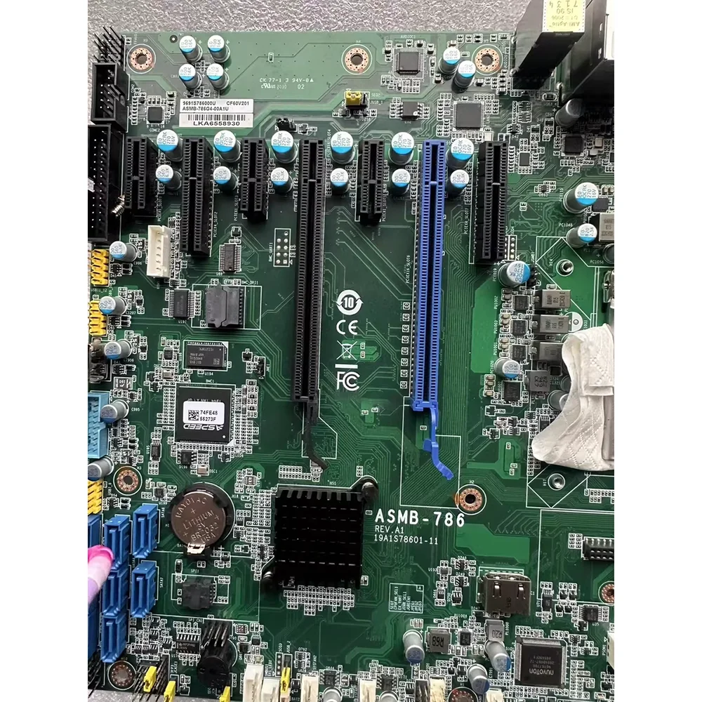 ASMB-786 ASMB-786G2 ASMB-786G2-00A1 ASMB786G21901-T Placa base industrial ATX LGA 1151 i7/i5/i3 C246 - imagen 2