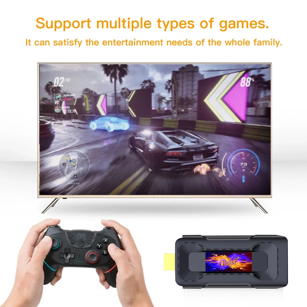 Dispositivo de TV inteligente, decodificador con Android 13, RK3528, cuatro núcleos, A53 Cortex, compatible con vídeo 8K, Andoird, BT5.0, WIFI6, HDR10, Control de voz - imagen 5