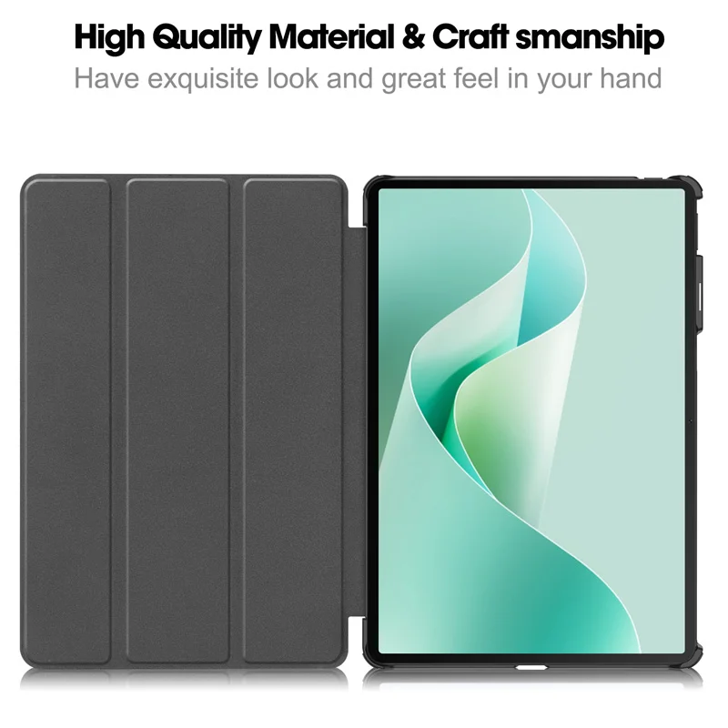 Funda de cuero magnético para Huawei Matepad 11,5 S, cubierta inteligente dura, triple pliegue, para Huawei MatePad 11.5S 2024, TGR-W09 W10 - imagen 4