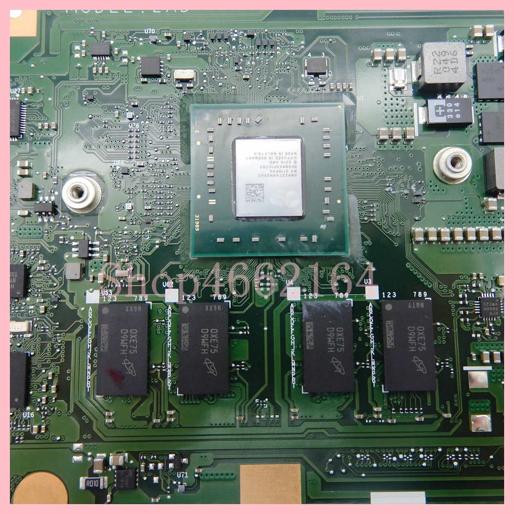 DA0ZADMB8H2 con A6-9220 CPU 4GB-RAM 64GB-SSD placa base para ACER ChromeBook 11 C721 -25AS placa base para ordenador portátil prueba de 100% OK - imagen 5