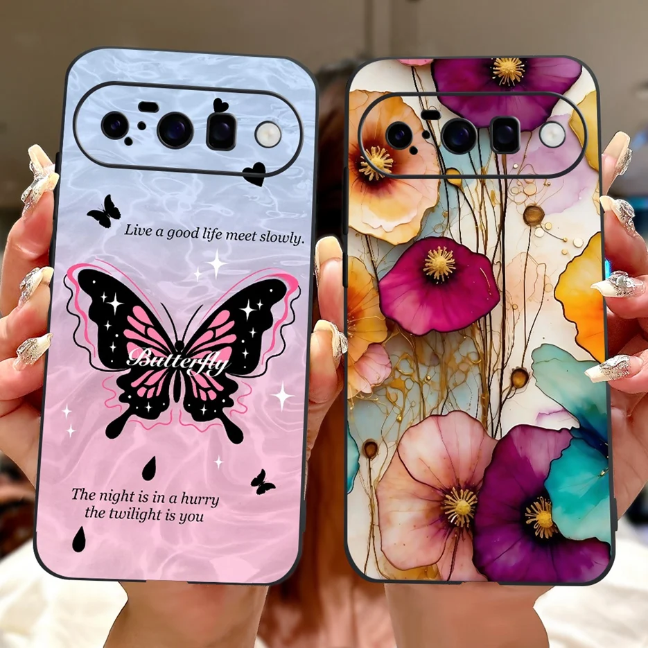 Para Google Pixel 10 Pro XL funda de lujo de moda pintada funda de teléfono suave de TPU para Google Pixel 10 Pixel10 Pro bolsas de cubierta trasera - imagen 4