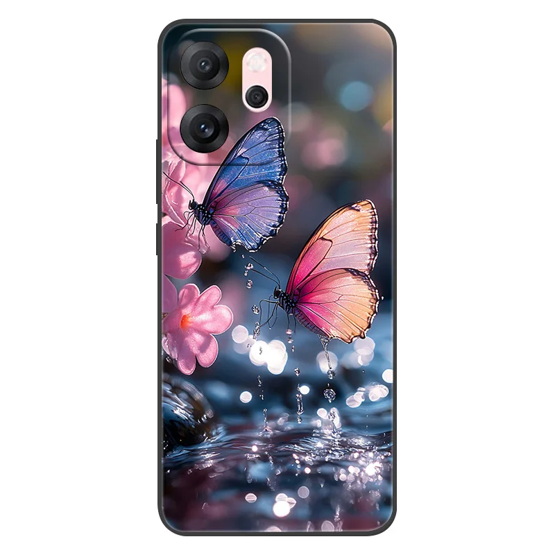 Para Oppo Reno14 F funda trasera de silicona mate suave de mármol para Oppo Reno 14F carcasa de teléfono de cobertura completa para Oppo Reno14F Fundas - imagen 3