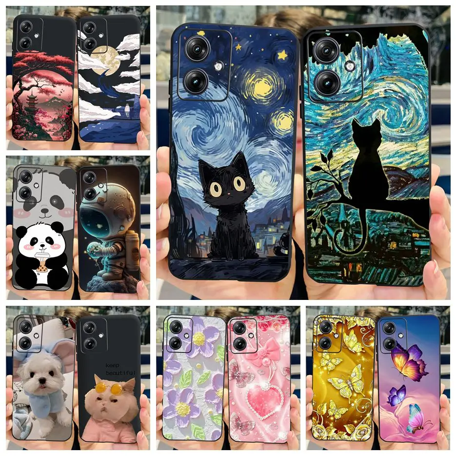 Para Motorola Moto G84 funda XT2347-1 Linda funda pintada de moda funda de silicona suave para Moto G54 G 84 MotoG54 MotoG84 Fundas Coque