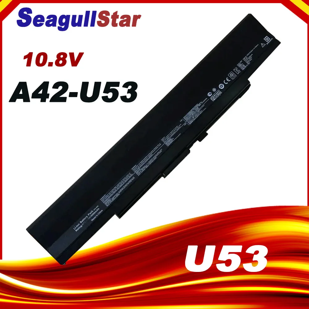 A41-U53 A42-U53 A31 A32-U53 batería para ASUS U42 U42F U42J U42JC U42S U42SD U43 U43S U43SD U52 U52F U52J U52JC U53 U53S U53SD