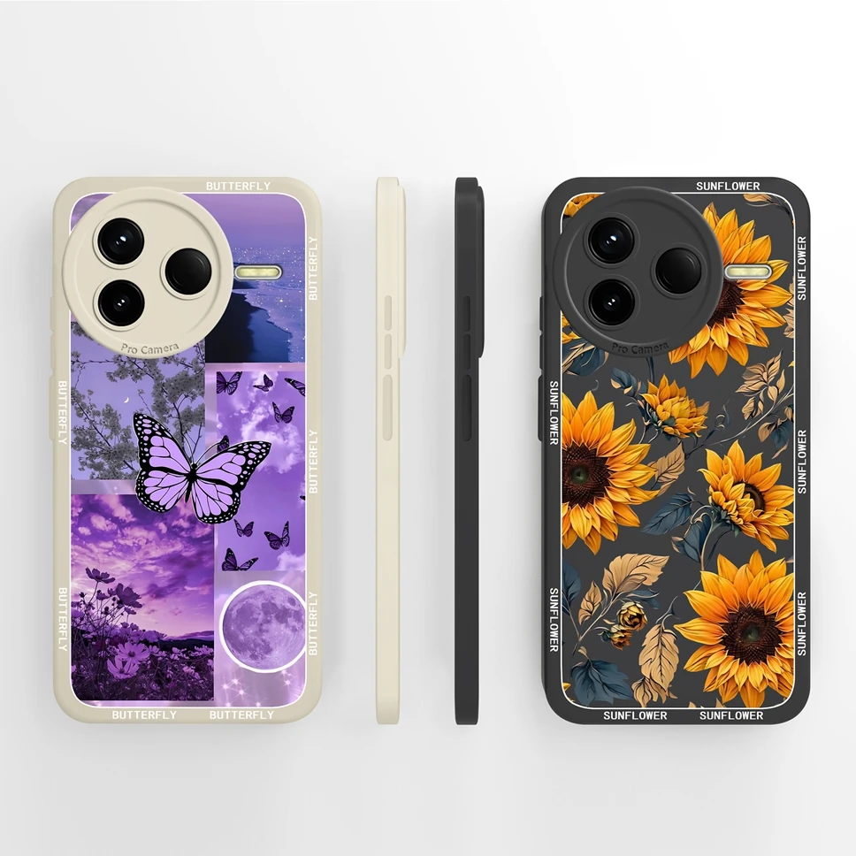 Funda de teléfono para Xiaomi Redmi K80 Pro, Funda trasera de silicona con protección de cámara de Panda encantador para RedmiK80 Pro, Funda Capa - imagen 2