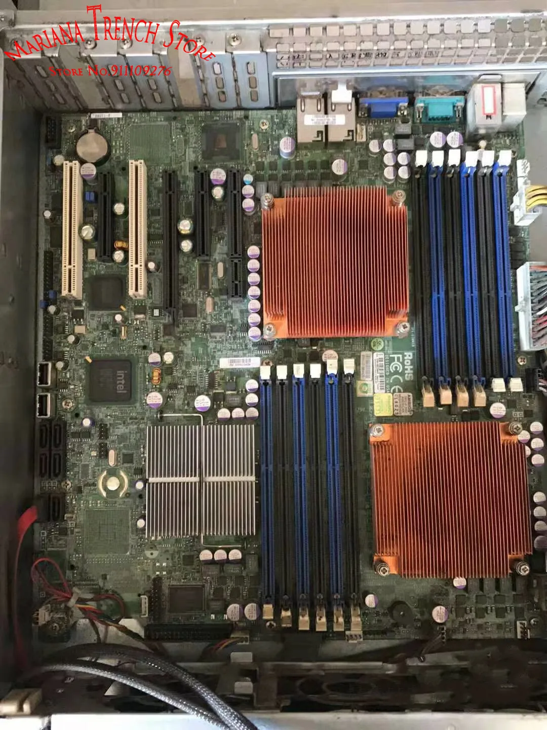 X8DTi-F para placa base Supermicro, procesador Xeon Dual de 1366 pines, serie 5600/5500 DDR3, IPMI 2,0 integrado con LAN dedicada - imagen 5