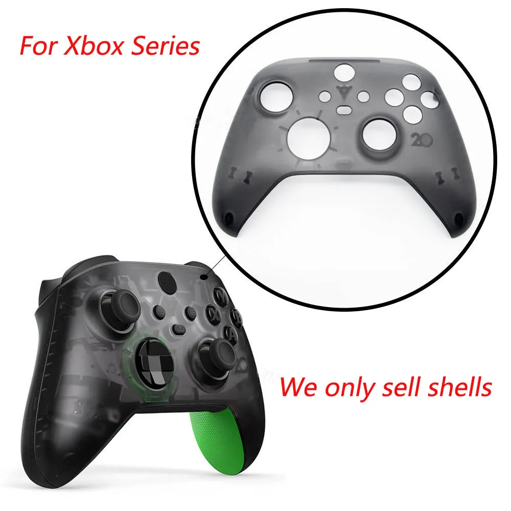 Front Top Up Shell Case Faceplate For Xbox Series X S For 20th Anniversary Exclusive Controller Gamepad Repair Parts - imagen 3