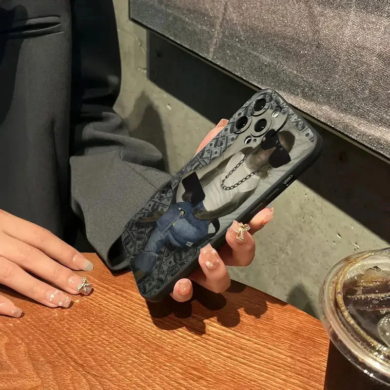 Gafas de sol billete de banco mono pintado funda de teléfono para iPhone 16 15 14 13 12 11 Mini Pro Max X XR XSMax 8 7 6 6S Plus cubierta de silicona - imagen 4