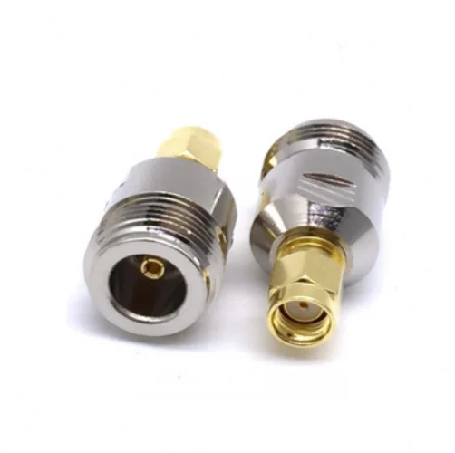 N-RP SMA Adpater N a RP SMA, conector macho y hembra, adaptador Coaxial RF, conectores de latón - imagen 4