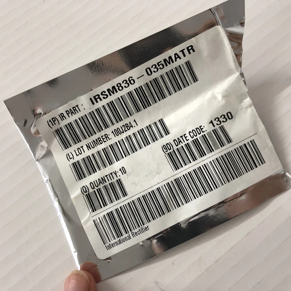 Nuevo original (1 uds) IRSM836-035MA (marcado IRSM836) PQFN-36 controlador de Motor IC integrado - imagen 3