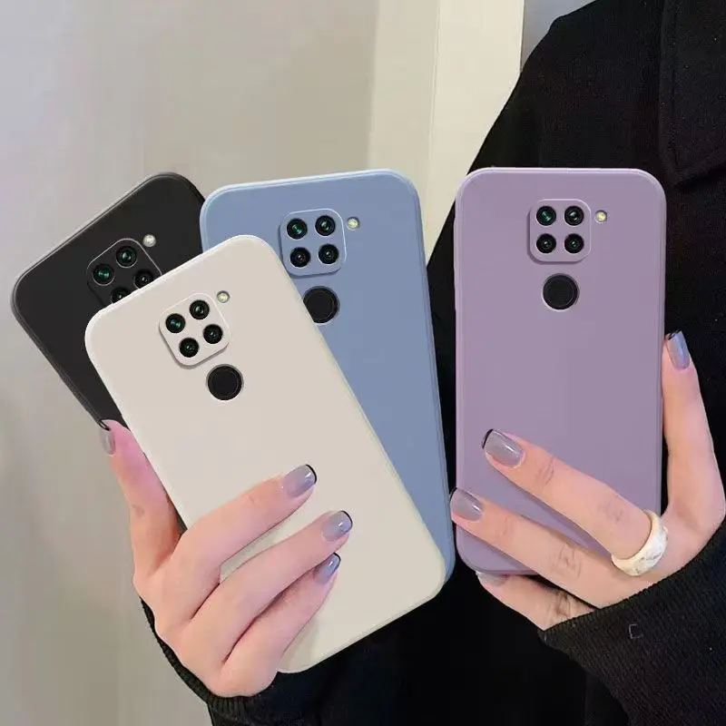 Funda de silicona líquida para Xiaomi Redmi Note 9 9S 10 10S 11 11S 12S 12 Pro Plus 5G TPU funda suave - imagen 2