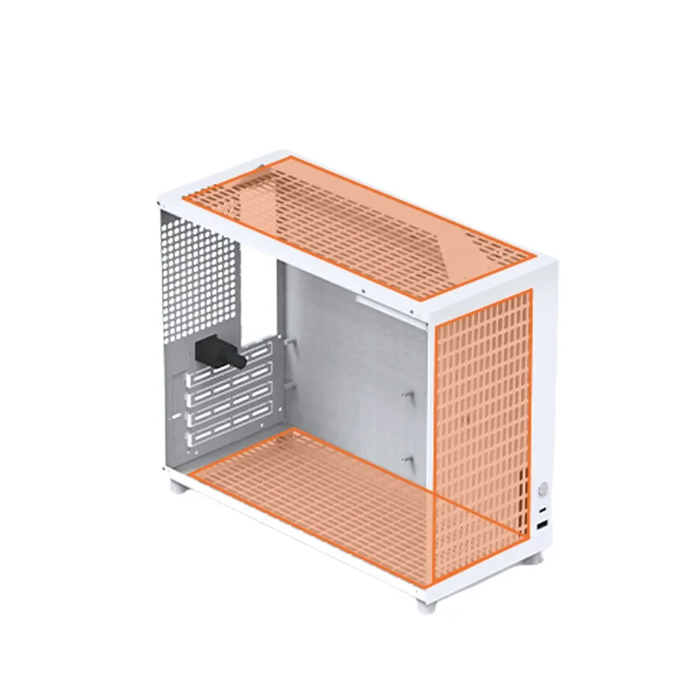 NIU E15 M-ATX Chasis 335 mm Tarjeta gráfica 135 mm Radiator ATX PSU 3.5 "HDD 6 Caja Ventilador de refrigeración Ventana lateral - imagen 5