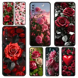 Funda Antigolpes Samsung Galaxy Serie A – Flores Rosas