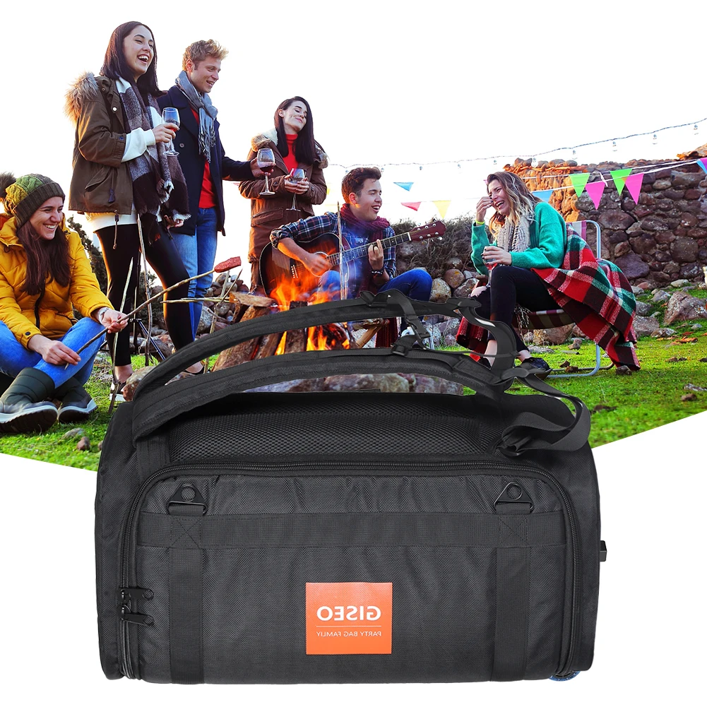 Bolsa de almacenamiento de altavoz para JBL PARTYBOX 100, funda protectora de viaje para altavoz, estuche de almacenamiento de transporte transpirable de gran capacidad - imagen 3