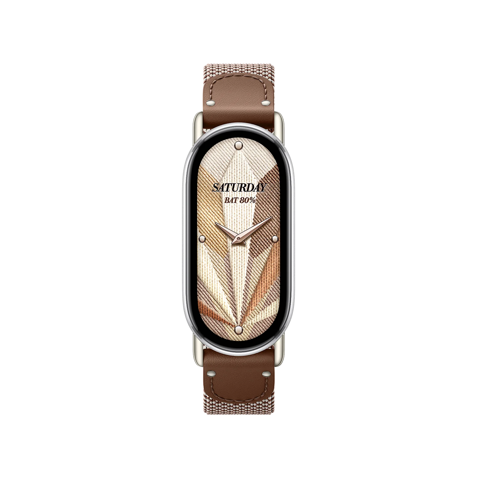 Official | Xiaomi Silk Knitted Strap Marrón pluma  Lujosa y agradable al tacto - imagen 2