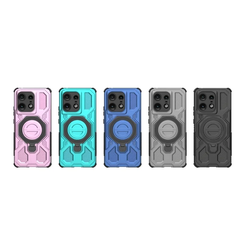 Para Moto Edge 50 Pro funda Motorola Moto Edge 50 Pro Capas parachoques atracción anillo de adsorción soporte Fundas Moto Edge 50 Pro - imagen 2