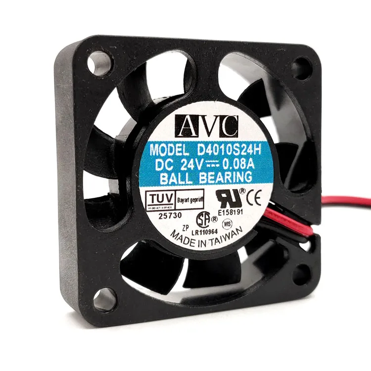 Ventilador silencioso AVC 4010 24V 0.08A, 4CM, D4010S24H - imagen 3
