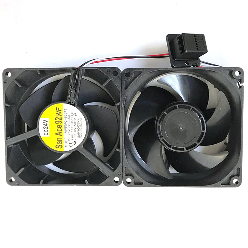 Ventilador de accionamiento Fanuc, máquina herramienta CNC 9WF0924S2041, 24V, 0.5A, 9cm, 9232, nuevo y original - imagen 2