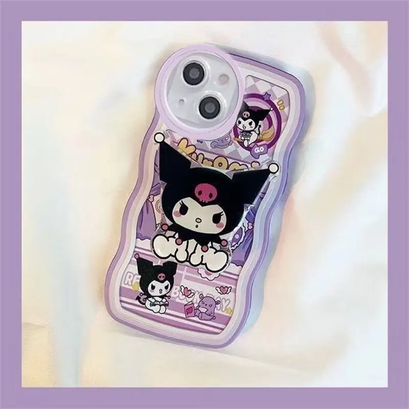 Kuromi Grip Tok funda de teléfono con soporte para Huawei Mate 20 30 P20 Pro P30 Lite Nova 3 3i 5T Y90 Honor V20 V30 X9 Pro Y9S Y9 Prime 2019 - imagen 3