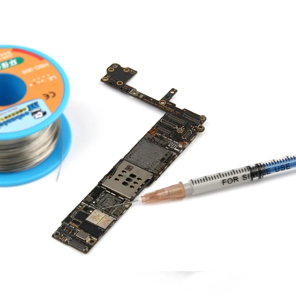 Pasta de pintura conductora plateada MCN-DJ002 mecánica, pegamento de alambre, pegamento conductor eléctrico, pintura adhesiva, herramientas de reparación de PCB - imagen 3