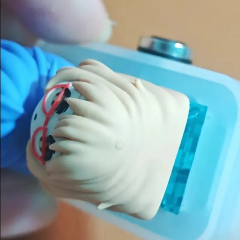 Más allá del límite teclas personalizadas Kuriyama Mirai resina 2D Teclado mecánico accesorios personalizados para juegos Oficina Anime - imagen 2