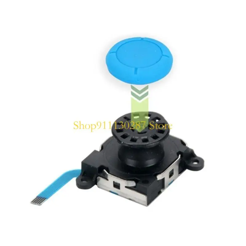 J1HC 1 par tapas Tapa balancín para controlador OLED NS Cubierta protección cubierta del joystick - imagen 4